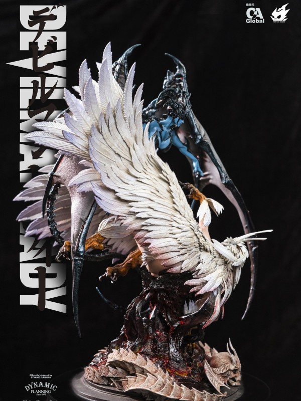 HotCat Studio Devilman Lady Demons & Angels Jun Fudo vs Ran Ausuka Hot Sexy 1/6 Statue